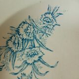 3 vintage ironstone soup plates from L&G, Oeillets model 220524
