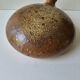 Ancienne Gourde bouteille en grès signée Jacques Migeon LA BORNE (Cher)