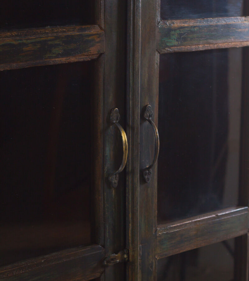 Vintage wooden wardrobe