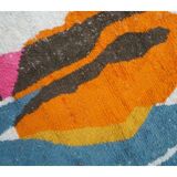 Colorful Berber carpet 258x149 cm