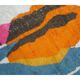 Colorful Berber carpet 258x149 cm