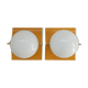 Duo vintage wall lamps