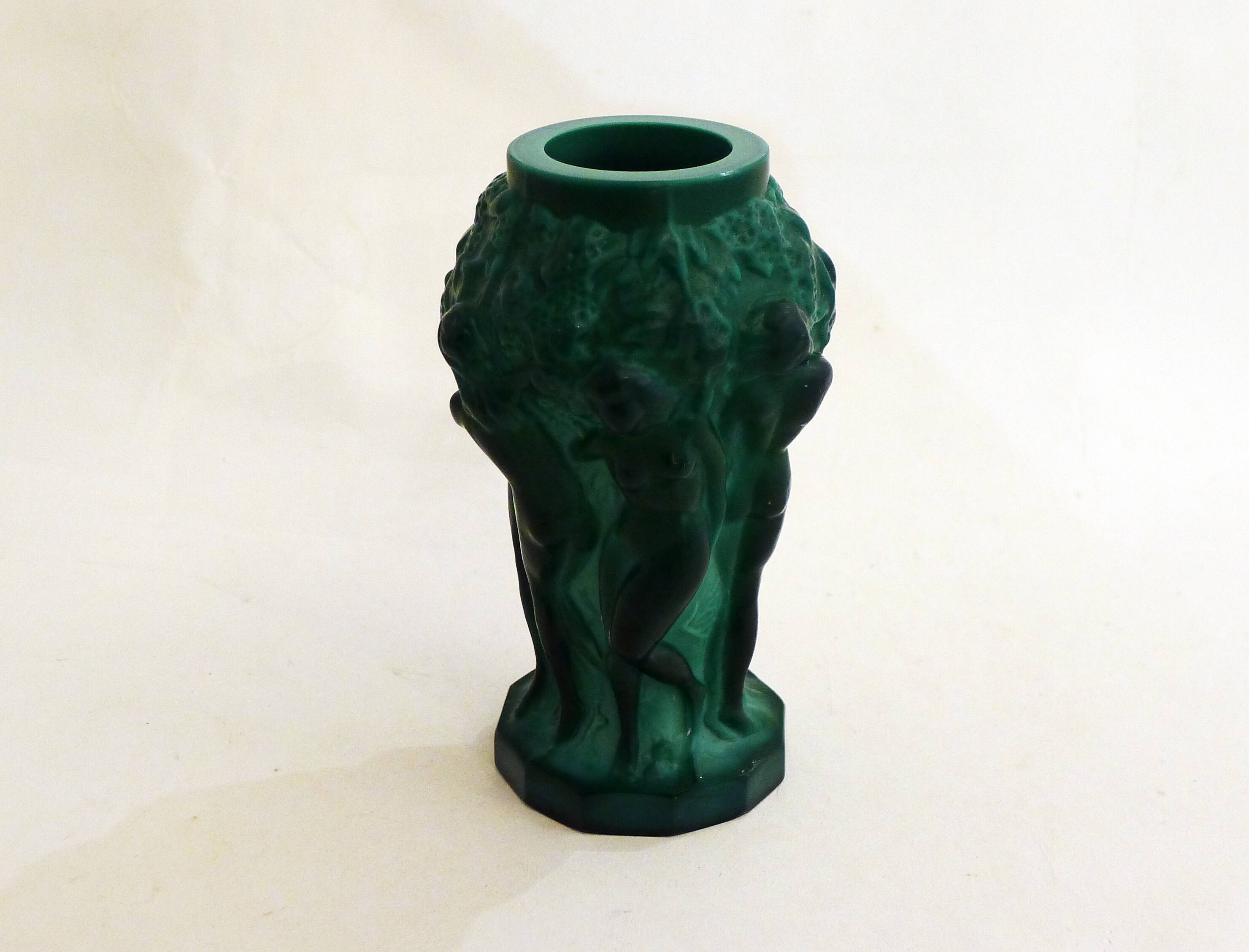 Art Deco Bacchante Vase