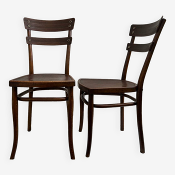 Chaises Thonet XXe s