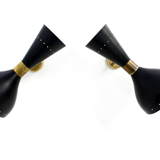 Pair italian sconces 1950