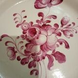 Handmade and painted plate