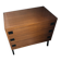 Chest of drawers with 3 drawers in teak by René Jean Caillette