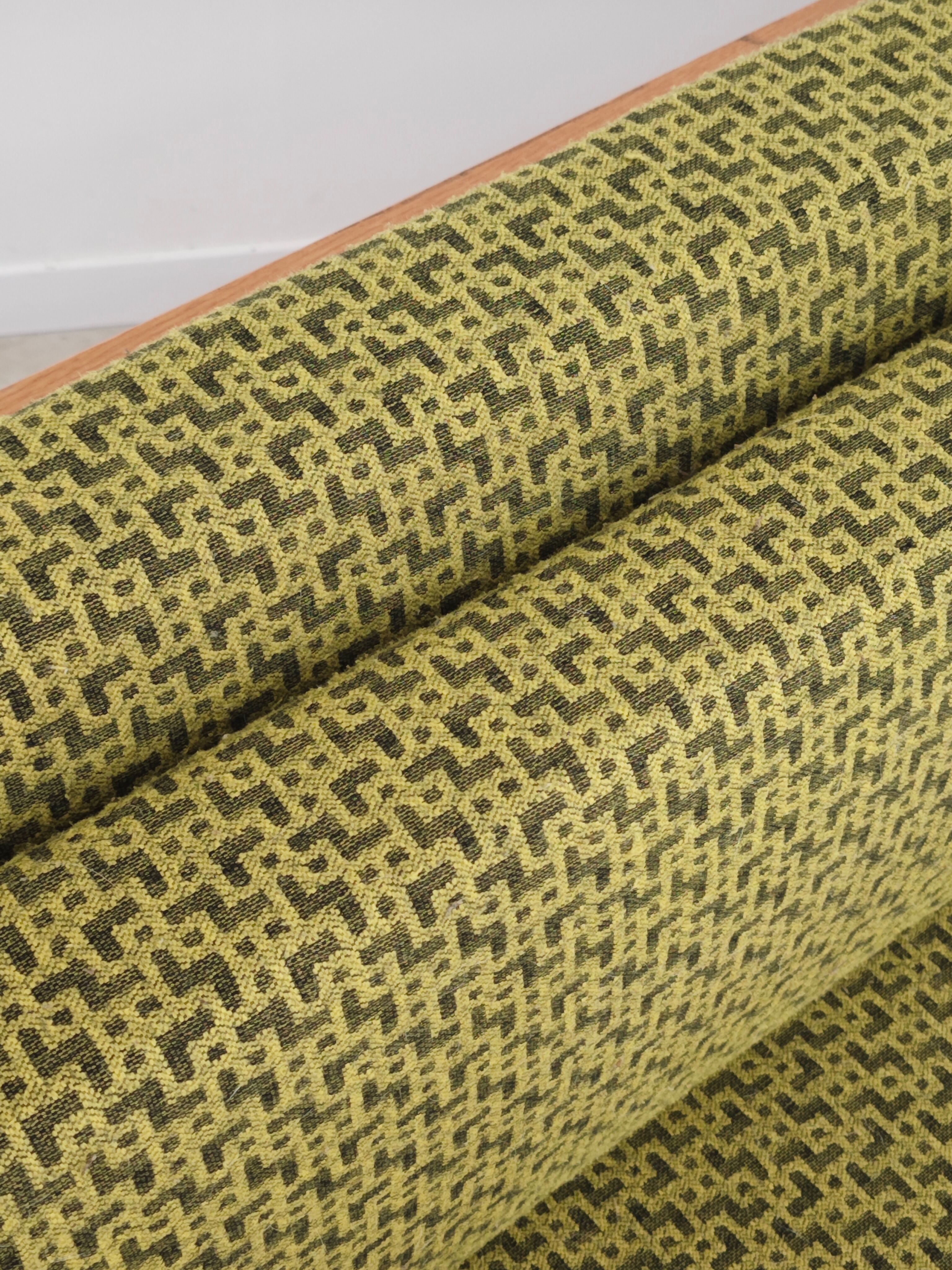 Green folding bench / Sofa  
Drevotvar Czechoslovakia 1960