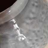 Vase in green glazed canded cand, in perfect condition