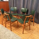 Set of six chairs, 1960s
