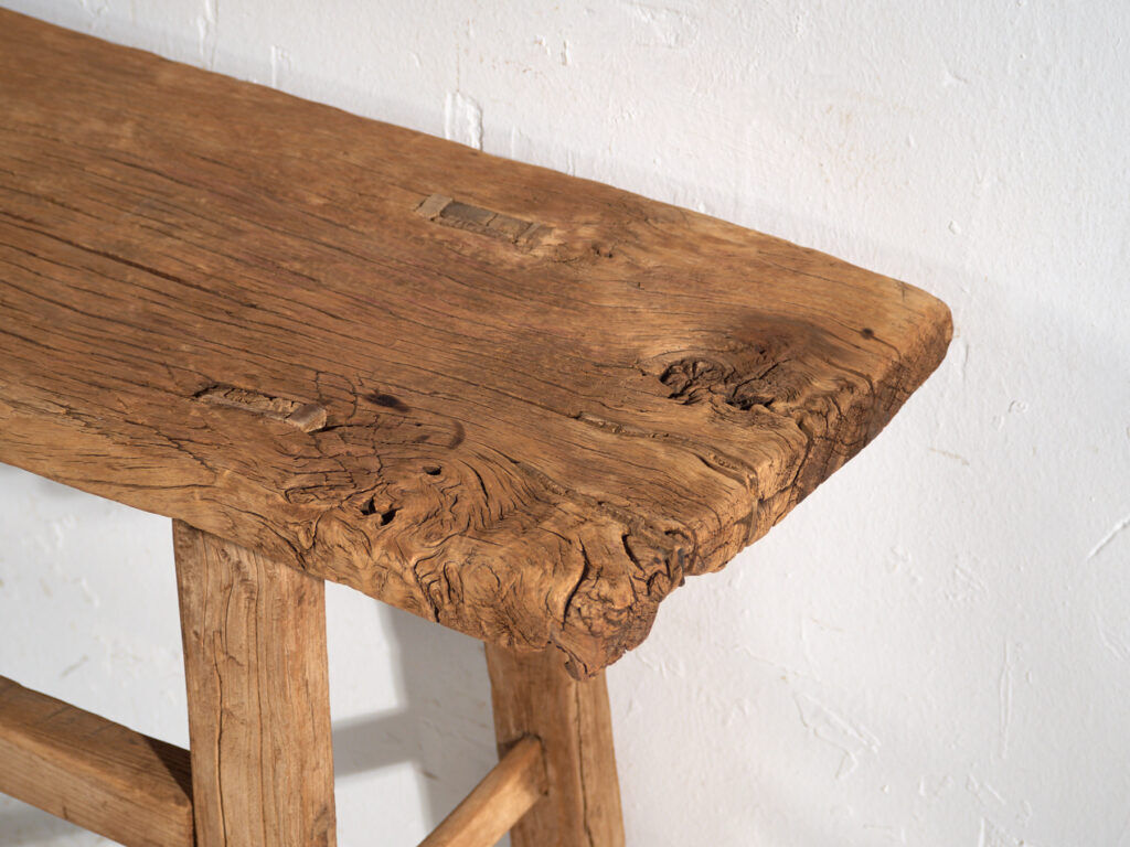 Console ancienne en bois d’orme – Chine, circa 1900