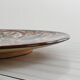 Large colorful dish.