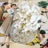 Pique-fleurs vintage