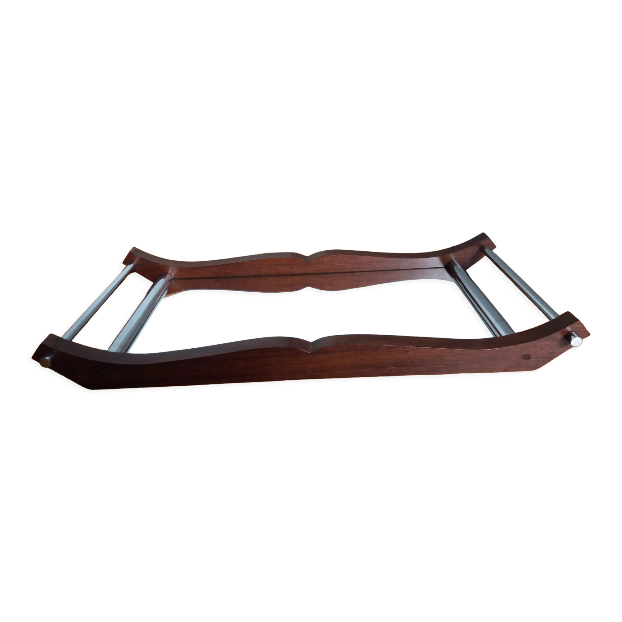 Art deco rectangular mirror top
