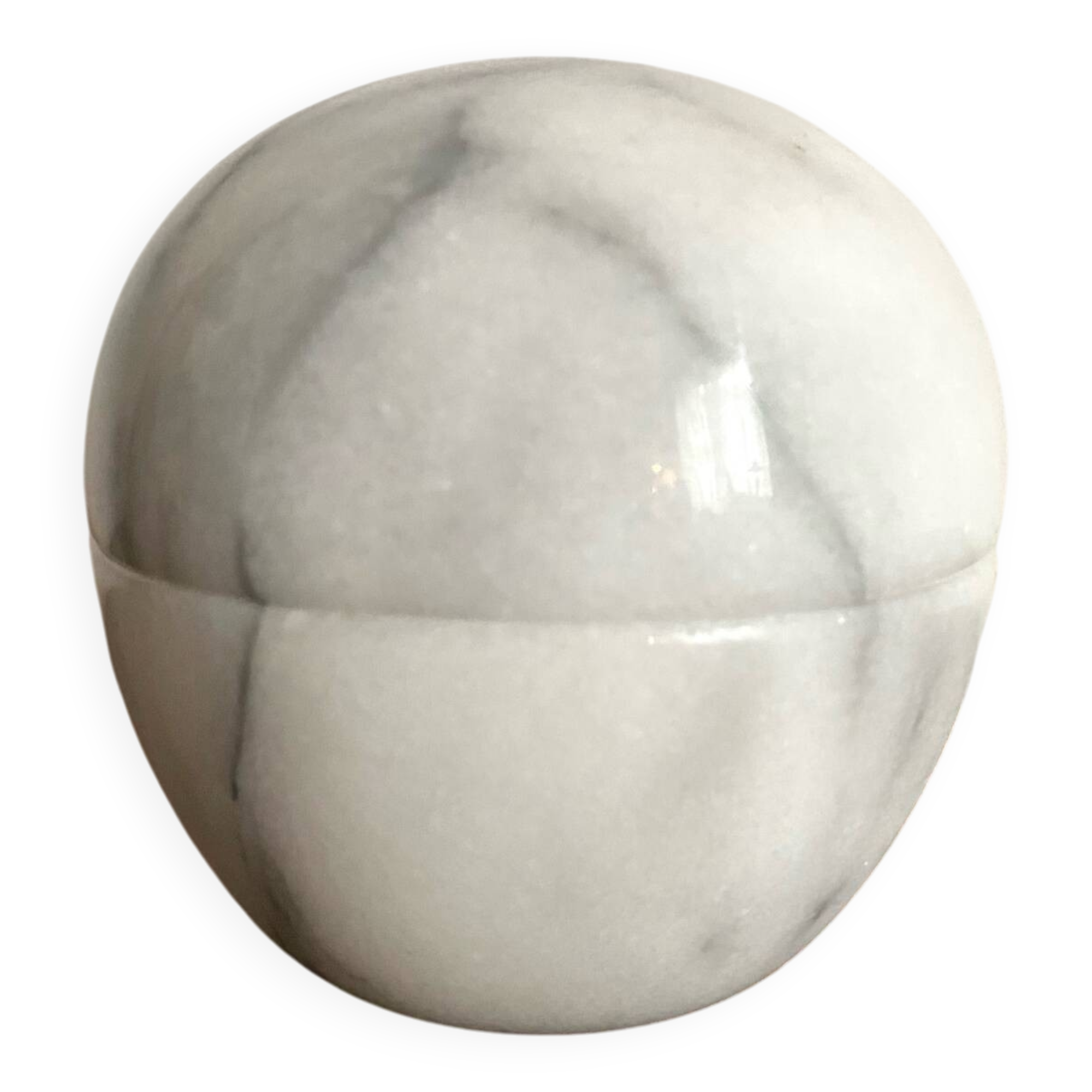 Marble ball ashtray