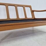 Midcentury 2 seater Teak Sofa by Juul Kristensen, Denmark, 1970s