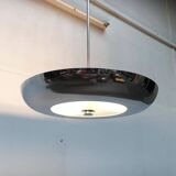 Mid-century Art Deco glass pendant light