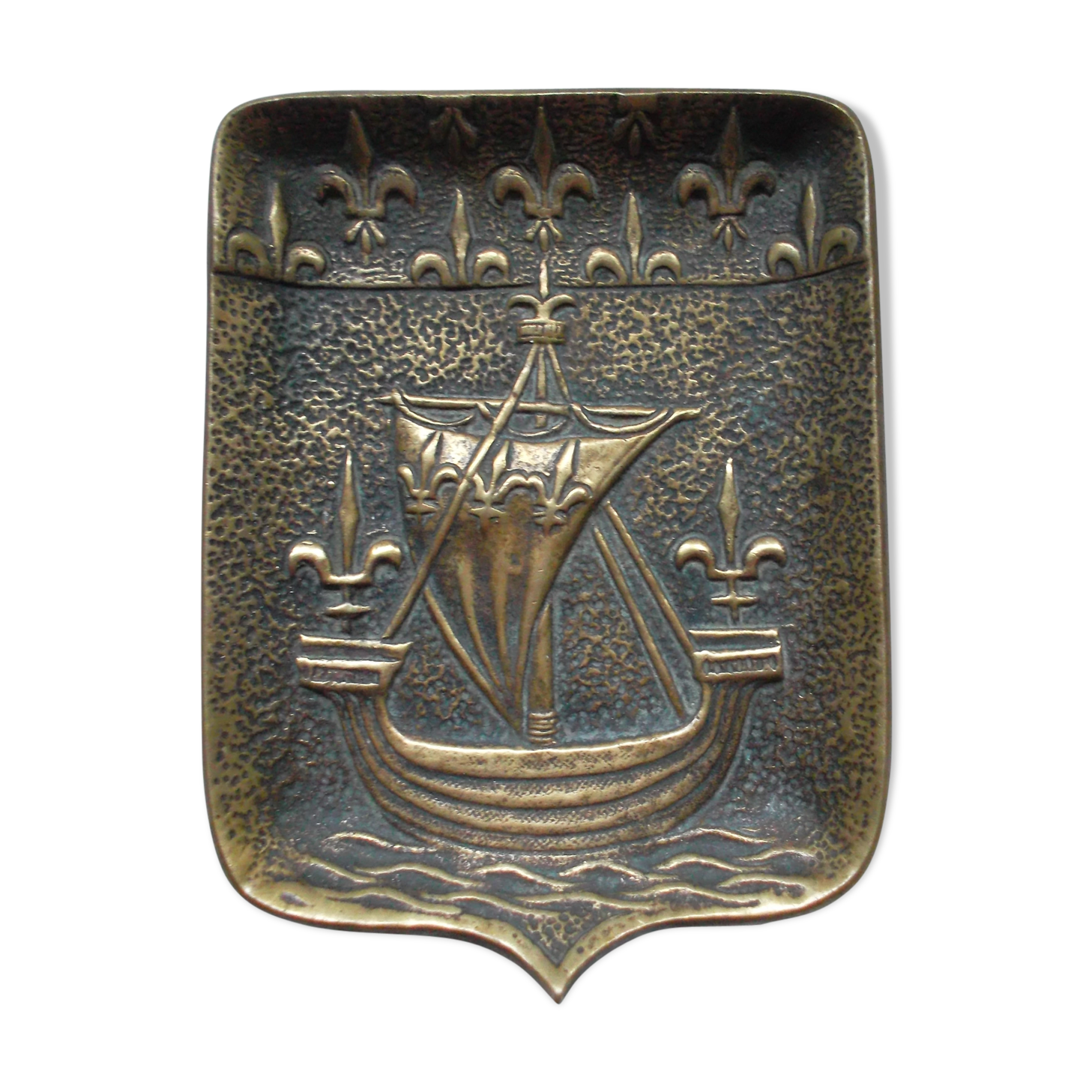 Bronze catchall signed m.le verrier