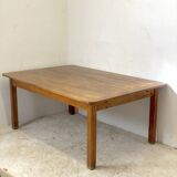 Large vintage 1950s farmhouse table