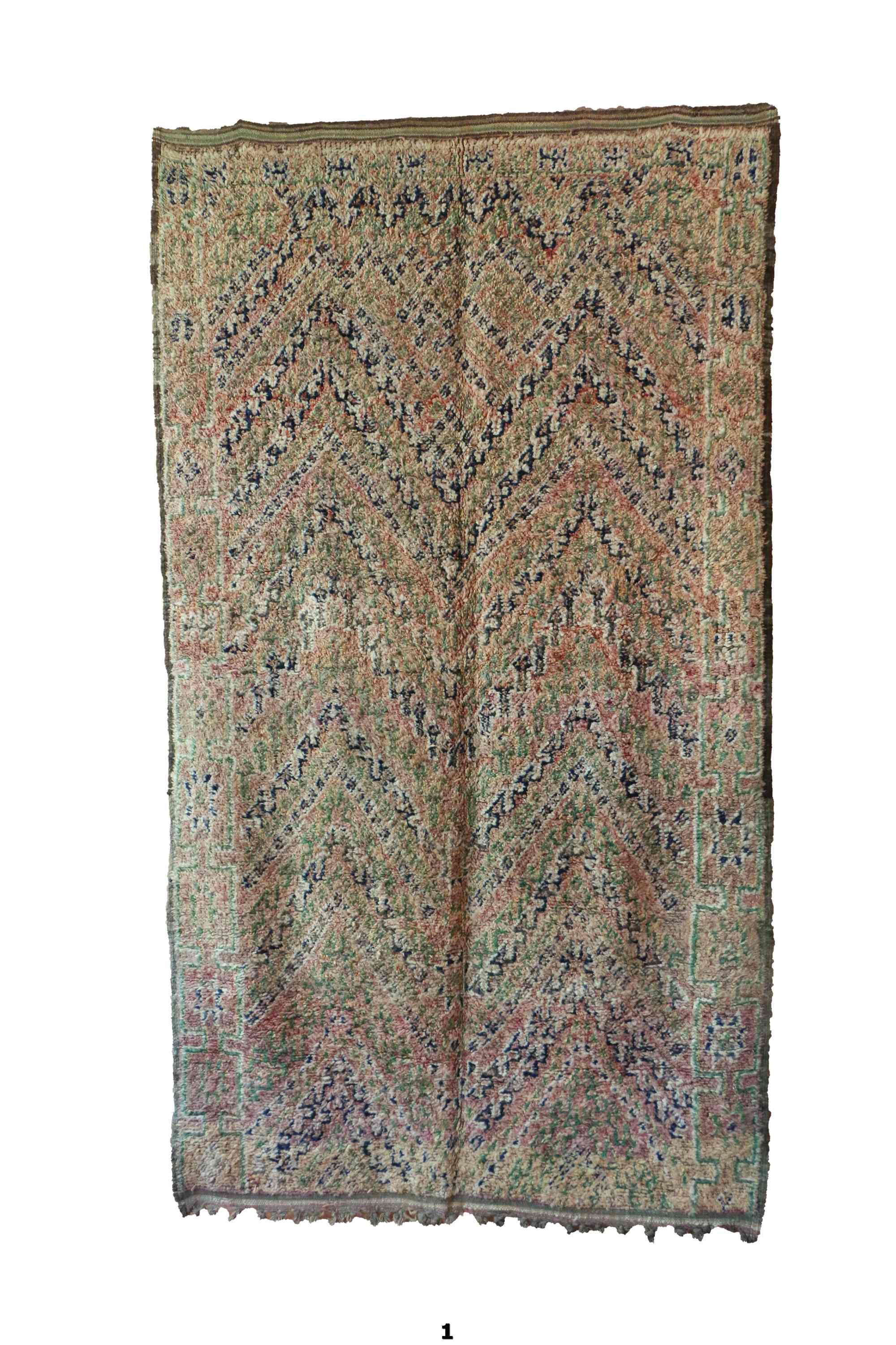 Old moroccan carpet - 174 x 319 cm