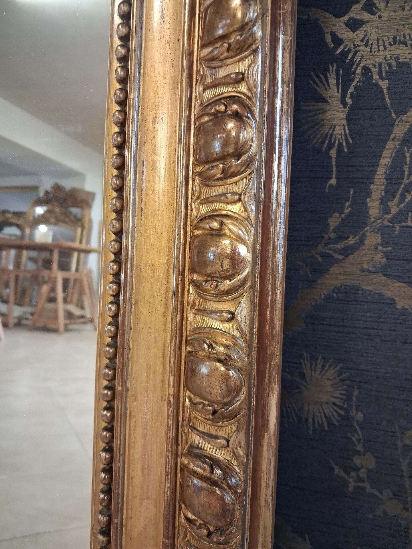 Miroir époque louis Philippe 141 x 112