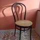 Chaise vintage bois et cannage