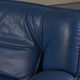 Nicoletti Salotti post-modern leather armchair, Italy 1980s