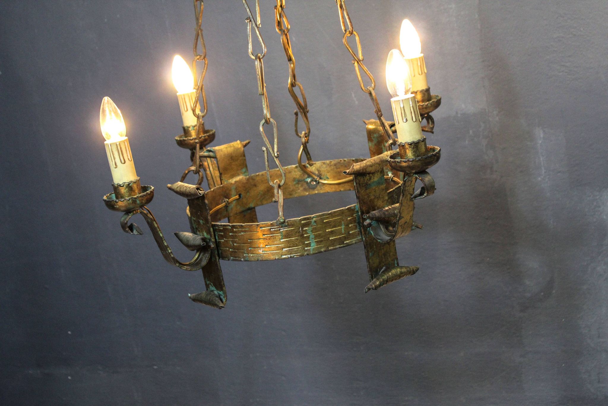 Antique Renaissance-style chandelier, Italy, 18th century