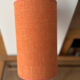 Lampe opaline diabolo orange