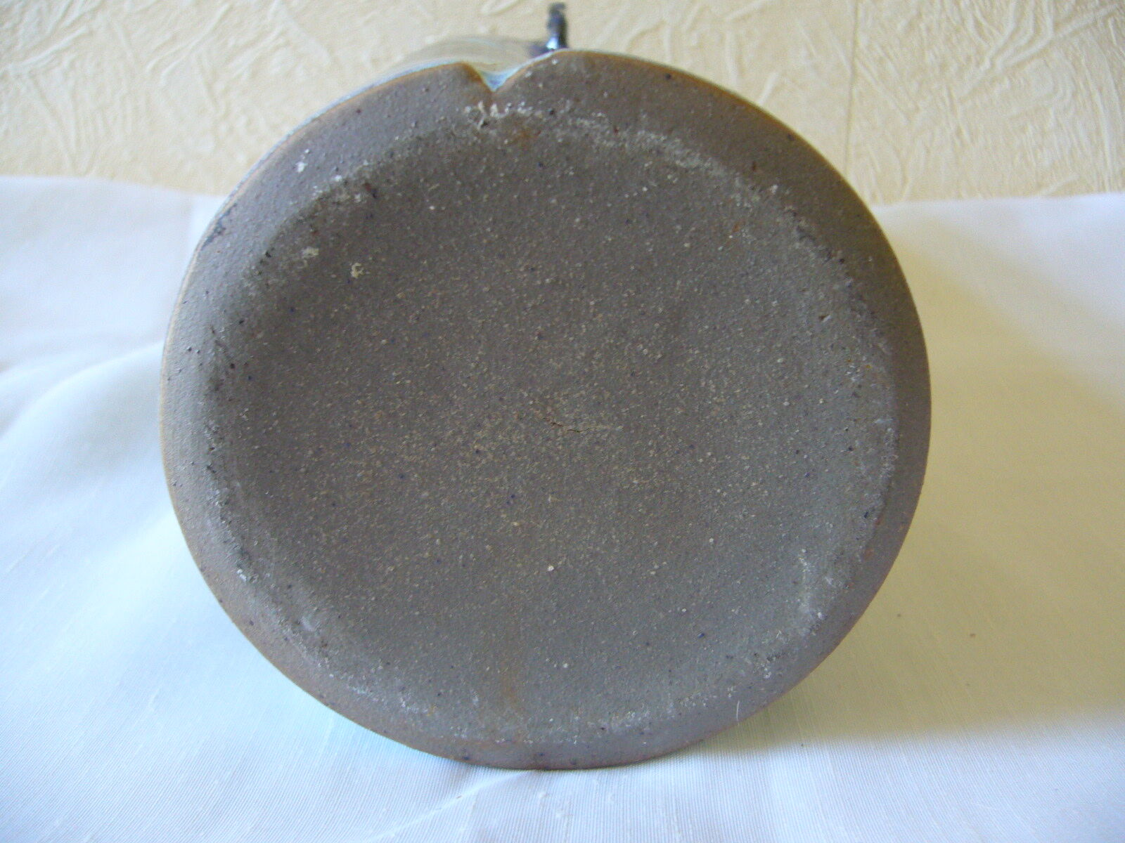 Vintage vase enamelled sandstone Jean Cacheleux