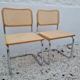 Pair of chairs B32 by Marcel Breuer
