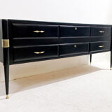 Mid-Century Modern Italian Wooden Sideboard, 1960s