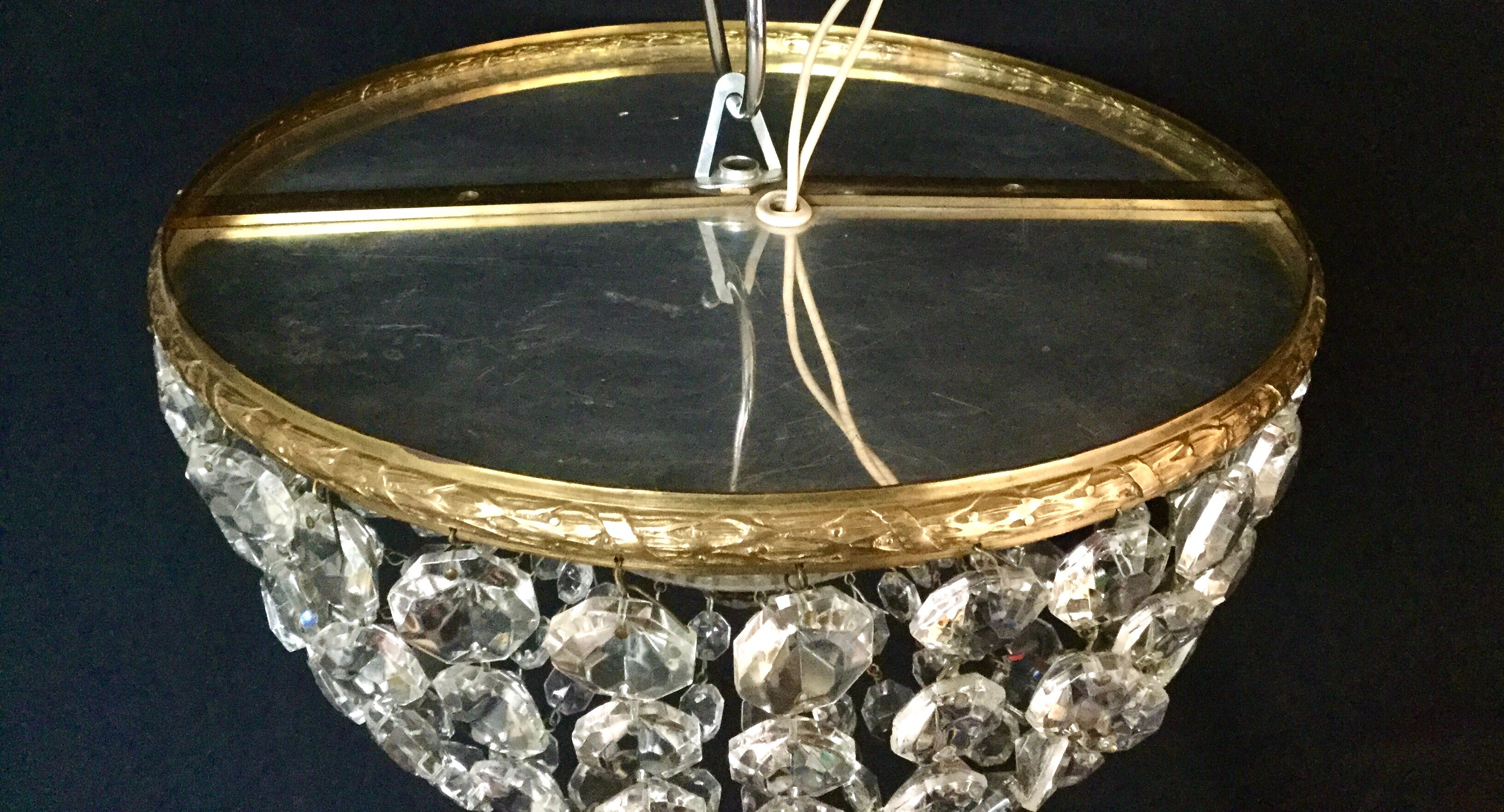 Bronze and Crystal Ceiling