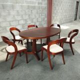 Vintage teak table and chairs set