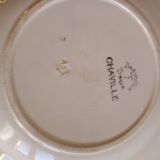 Set of 5 vintage Chavillé Badonvillers soup plates