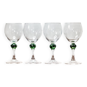 Verres à vin arc • made in france • lot de 4