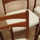 Set of six teak chairs, Danish design, 1960s, made in Denmark