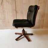 Leather armchair