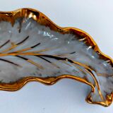 empty porcelain pocket and gold gilding signed