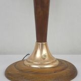 Art Deco wooden lamp