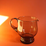 Smoked glass decanter