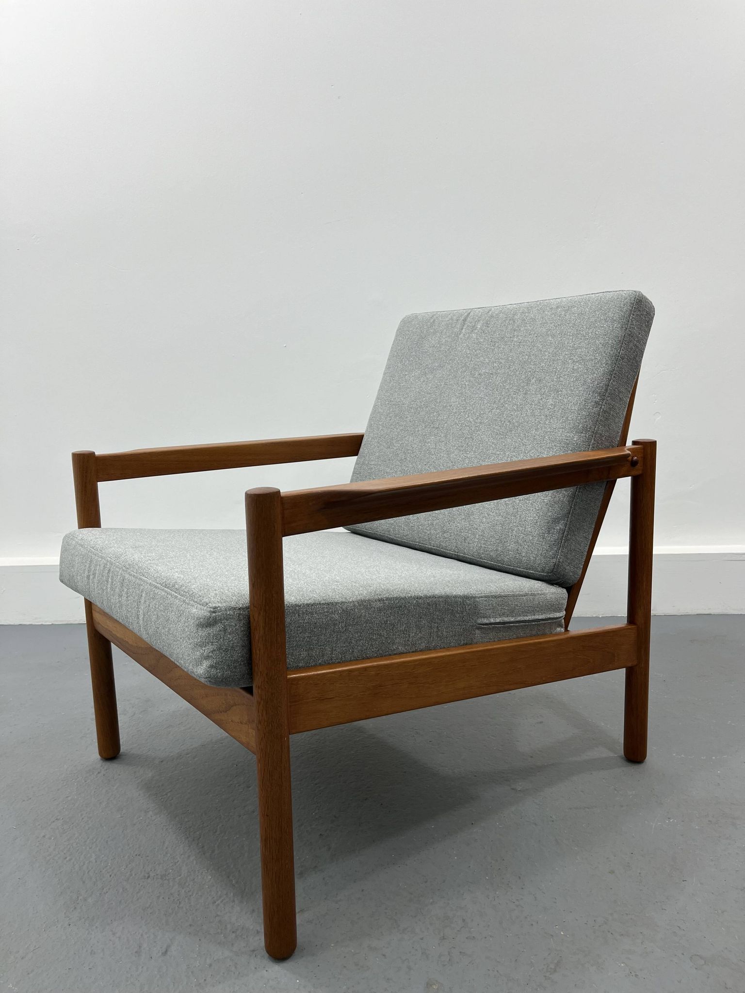 Armchair by Ib Kofod-Larsen for Magnus Olesen, 1956s
