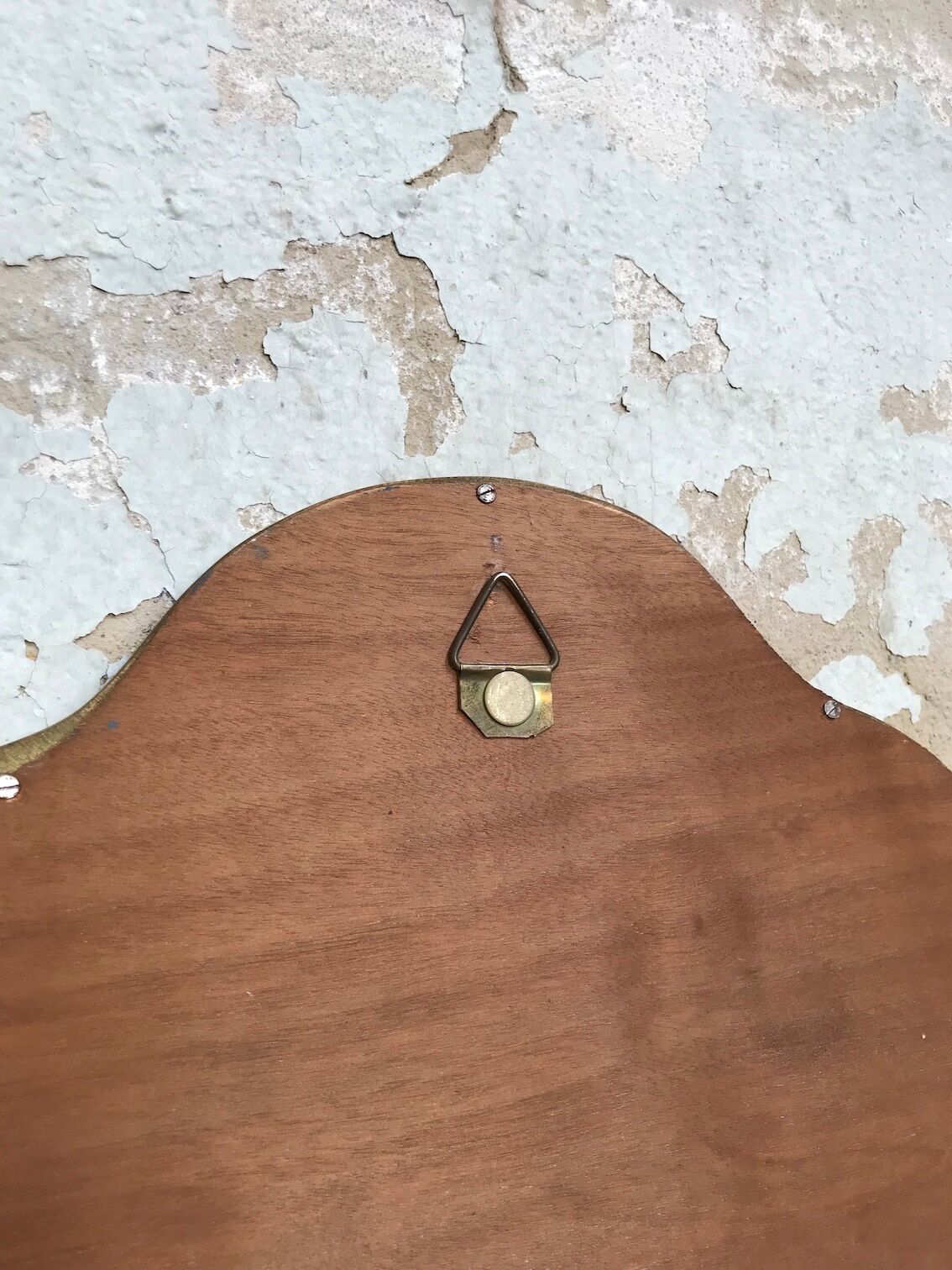 Mirror in gilded wood