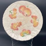 Sarreguemines serving and presentation dish with fruit motifs