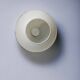 Vintage white opaline ball pendant light
