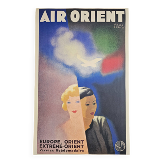 Affiche air france - air orient