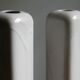 2 long Teplice vases, Czechoslovak 70