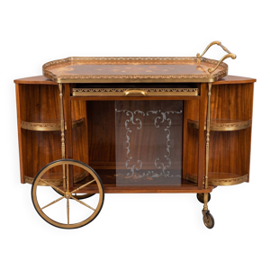 desserte, chariot de - laiton