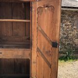 Louis XV style cherry wood cabinet late 19th century