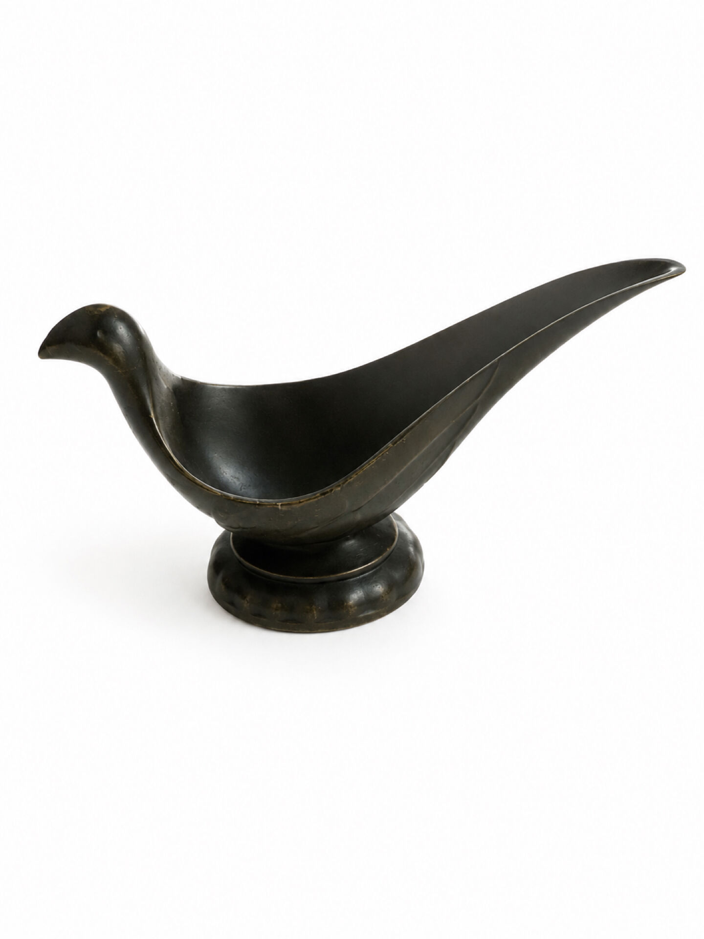 Repose pipe Just Andersen "Disko Metal" Art Deco, 1930